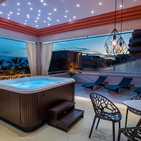 Family With Huge Terrace And Private Hot Tub - Franka