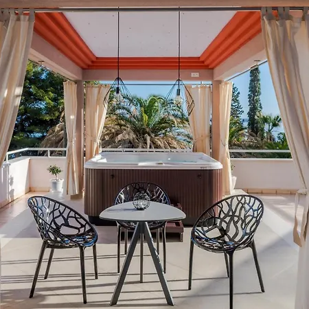 아파트 Family With Huge Terrace And Private Hot Tub - Franka *