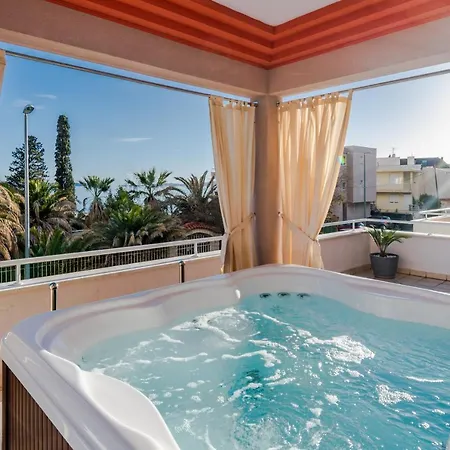 Daire Family With Huge Terrace And Hot Tub - Franka