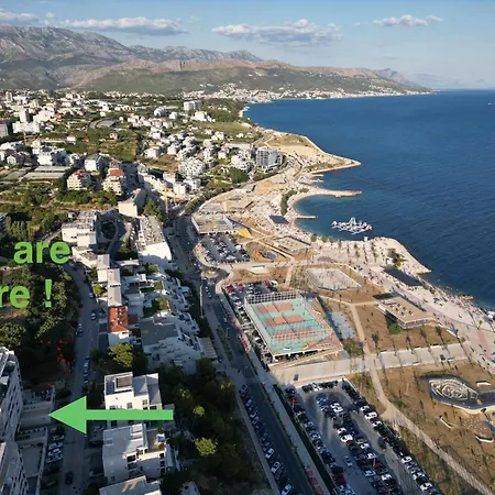 Daire Family With Huge Terrace And Hot Tub - Franka Split